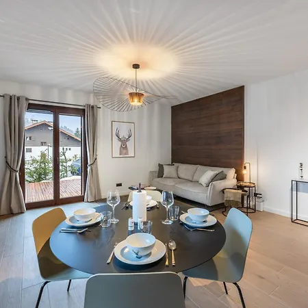 Lumineux Pres Des Pistes Avec Parking, Animaux Admis - Fr-1-569-138 * Megève